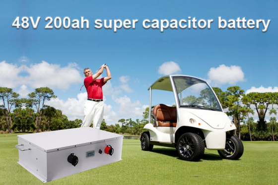 van de de Condensatorbatterij van 48V 200Ah Graphene de Super van het Golfkarren Chemische Batterijen