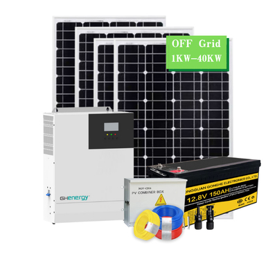 Multiscene Hybride Zonnestelsel Ultraportable 5KW 10KW 20KW voor Huis
