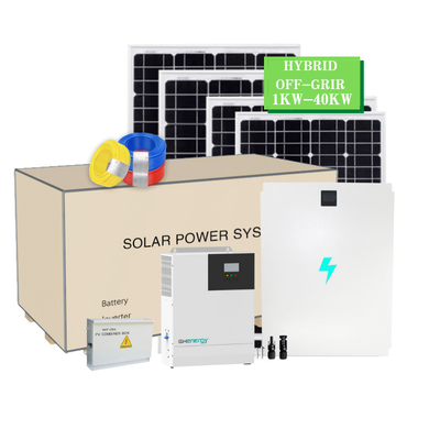 Gonghepid Bestand Huiszonnestelsel, Woon de Zonne-energiesystemen van 120V