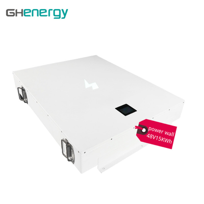 ISO9000 batterijzonnepaneel Powerwall 5kwh 48V met Gebouwd in BMS