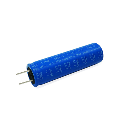 2.7V Batterij 3Wh 39g van de 3000 Farad de Super Condensator voor Telecommunicatie EV