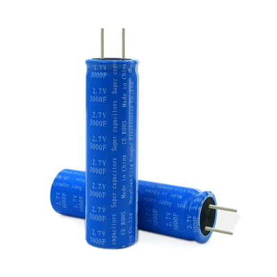 2.7V Batterij 3Wh 39g van de 3000 Farad de Super Condensator voor Telecommunicatie EV