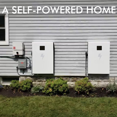 Duurzame LCD Powerwall Batterijopslag, Multiscene-Zonnepanelen Powerwall