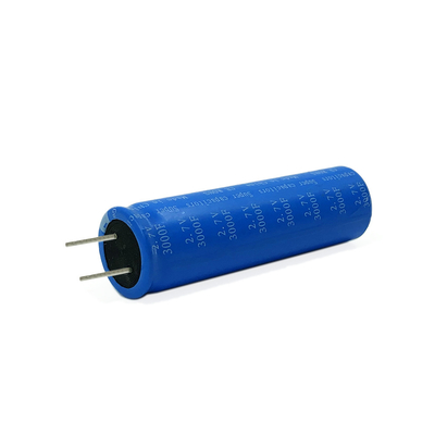 Van de Condensatorbatterij 2.7V 3000F van de huis Zonnemacht het Super Draagbare Radiale Type