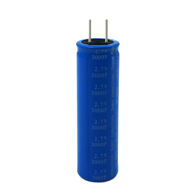 Van de Condensatorbatterij 2.7V 3000F van de huis Zonnemacht het Super Draagbare Radiale Type