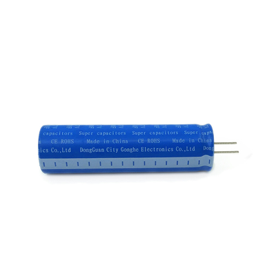 Van de Condensatorbatterij 2.7V 3000F van de huis Zonnemacht het Super Draagbare Radiale Type