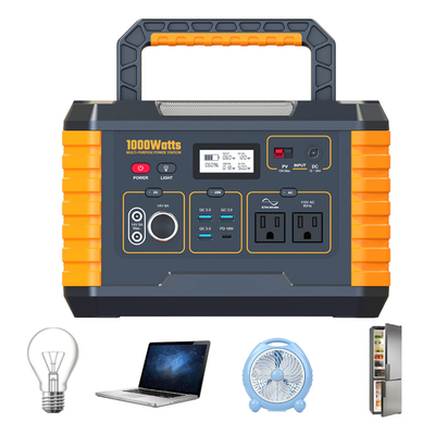 de Draagbare ZonneKrachtcentrale van 110V 1000W AC met MPPT-Controlemechanisme