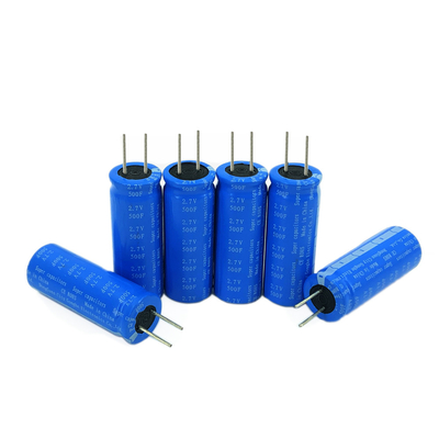 2.7v de radiale Zonnebatterij van Supercapacitor, 500f-Zonnecel Supercapacitor