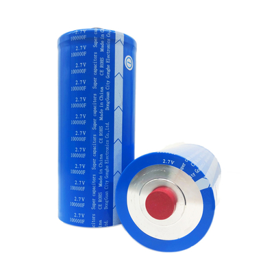 van het Faradsupercapacitor van 100000F 2.7V Cel 60x138mm voor Energieopslag