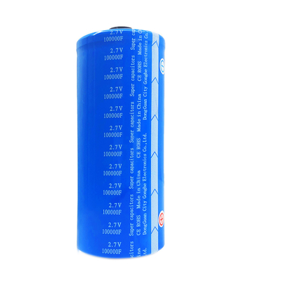 van het Faradsupercapacitor van 100000F 2.7V Cel 60x138mm voor Energieopslag