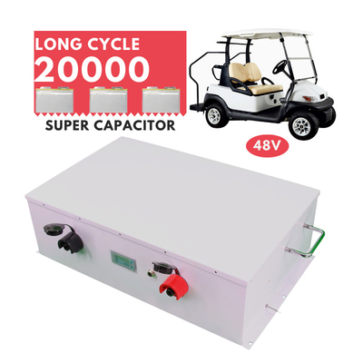 Klantgerichte Super de Condensatorbatterij van 48v Graphene voor voor Golfkarren en Elektrische Met fouten