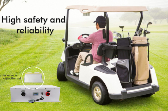 De vernieuwbare Batterijen van de het Golfkar van 100ah Lipo, van het het Golfkarretje van 48V Elektrische het Lithiumbatterij