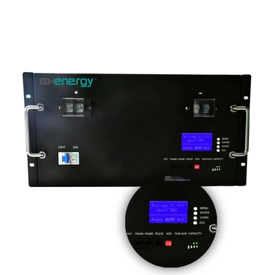 Het Pak van BMS Ultraportable Lithium Battery, het Duurzame Lithium Ion Battery van 48V 50Ah