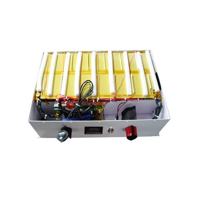 Van de Batterijsystemen van Graphenetelecommunicatie de Navulbare Zilveren Kleur 48V gelijkstroom