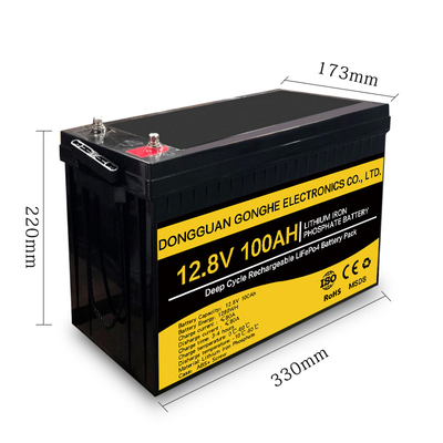 Diepe de Cyclusbatterij van 120Ah 240Ah 12V LiFePO4 voor de Opslag van Golfkarren