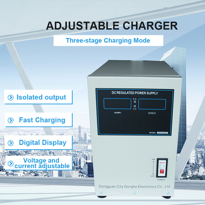 40Ah praktische de Laders Duurzame 220V 380V Witte Kleur van de Autobatterij