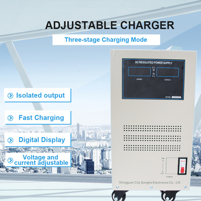 van de de Autobatterij van 220V 380V 80A RC de Laders Multifunctionele Witte Kleur