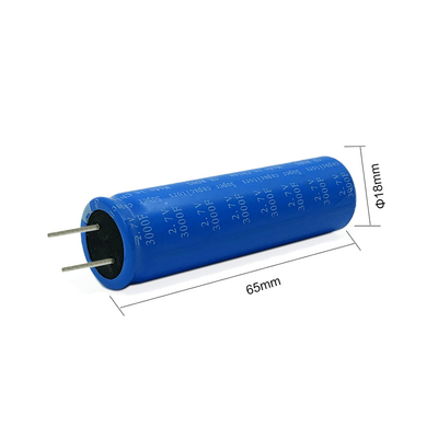 18650 de Batterij van 2.7v 3000f Graphene Supercapacitor voor Zonne-energie het Verzamelen