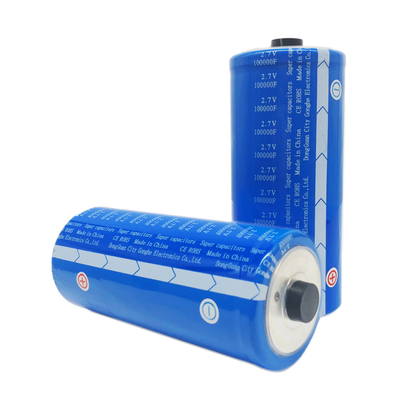 Zilveren Draagbare Super Batterij van de Condensatorauto 18650 Type 16V 2000F