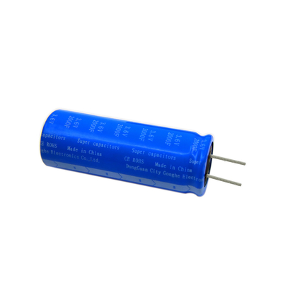Dubbele Elektrische Radiale de Condensatorenbatterij 3.6v 2000f van het Laagfarad