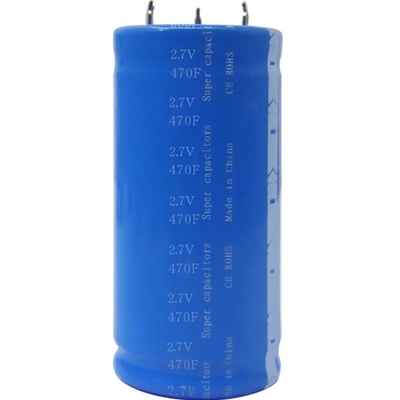 Kleine Hoge Macht 35x62mm van Volume Ultracondensatoren 2.7V 470F niet Gemakkelijk te exploderen