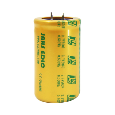 Klik in Supercondensatorcel 2,7 Volt 500 Farad Batterijen vervangen