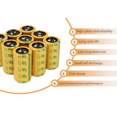Klik in Supercondensatorcel 2,7 Volt 500 Farad Batterijen vervangen