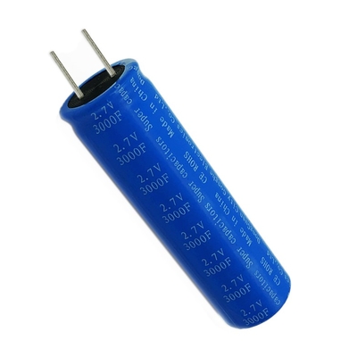 Home Appliance Supercapacitor Energieopslagbatterijen 4.2V 4000F met radiaal type