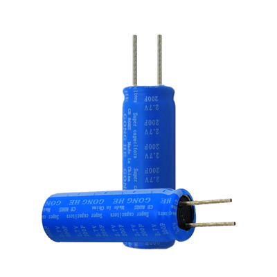 Geen Batterij Praktische 2.7V 200F 10x30mm van de Explosie Super Condensator