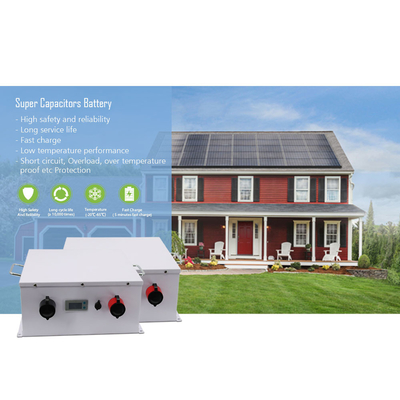 Van de de Module5kwh10kwh 200ah 48v Super Condensator van de energieopslag Zonne de Batterijpak